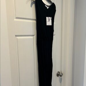 Diane Von Furstenberg Black Midi Dress
